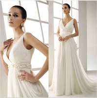 free shipping 2014 new fashion floor length bride dress casamento vestido de noiva formal white long bridal gown wedding dresses