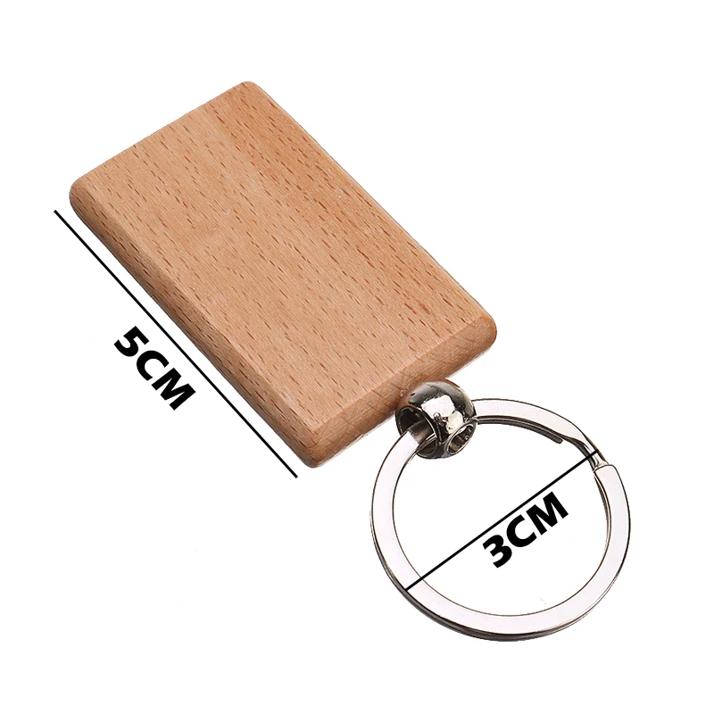 10 шт. деревянные брелки для ключей | Украшения и аксессуары