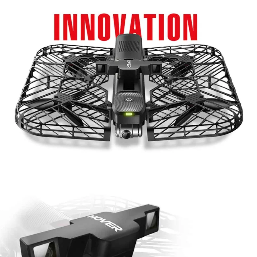 Hover Camera 1 2 Passport самолетающий Дрон 4k видео и 13MP фотография авто-следование PK DJI Spark