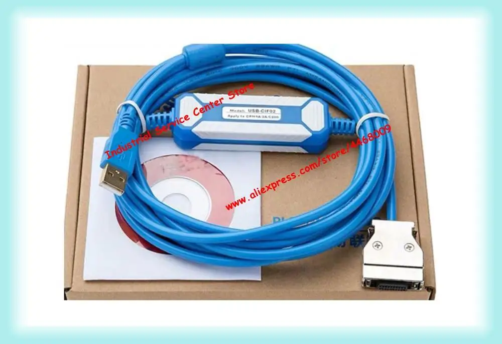 

Compatible PLC Programming Cable Data Download Cable USB-CIF02 USB-CQM1-CIF02