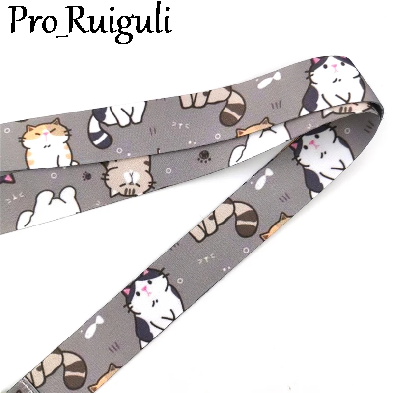 Брелок для ключей на шею с мультяшным котом аксессуары косплея подарка | Дом и сад