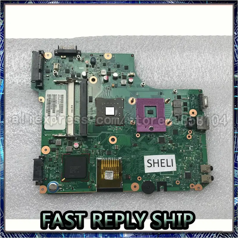 Материнская плата V000175310 для ноутбука Toshiba Satellite L510 L552 материнская s478 ddr3 gl40