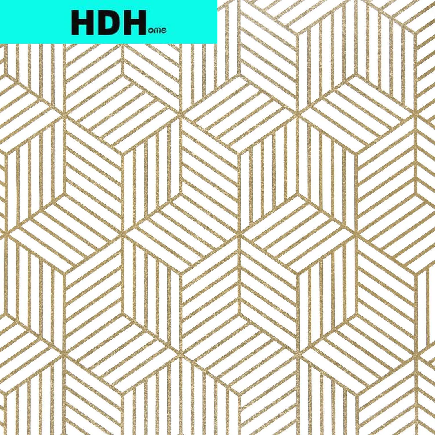 Геометрический шестиугольник кожуру и палкой Wall Бумага съемные самоклеящиеся