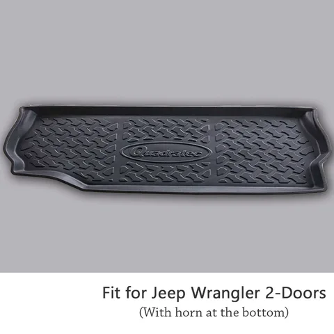Коврик для багажника автомобиля, напольный коврик для двухдверного багажника Jeep Wrangler JK YJ TJ JL