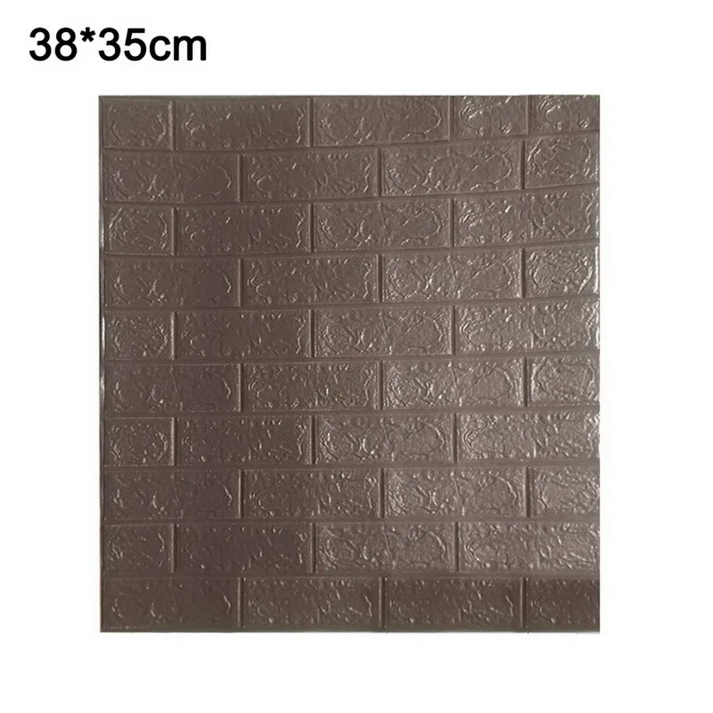 

3D Self-adhesive Wallpaper Three-dimensional Wall Sticker Children's Anti-collision Waterproof Brick Pattern Wallpaper