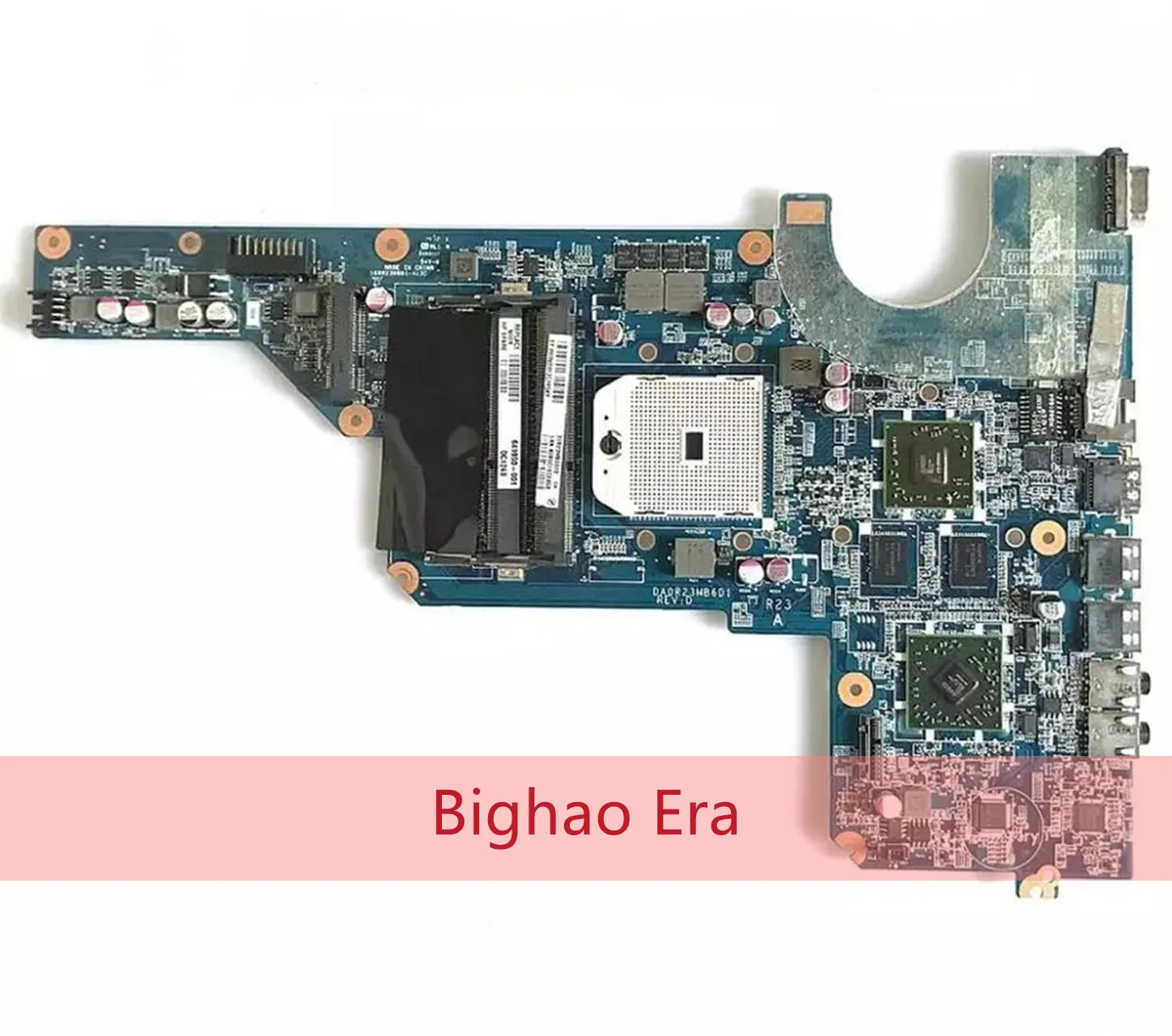 

Mainboard 649949-001 DA0R23MB6D1 For HP Pavilion G4 G6 G7 laptop motherboard R23 g7-1000 Socket FS1 HD6470M full tested