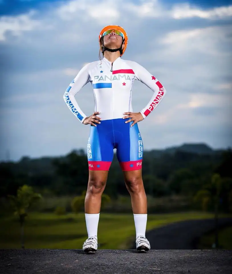 Женский спортивный костюм с длинным рукавом для триатлона велоспорта на заказ