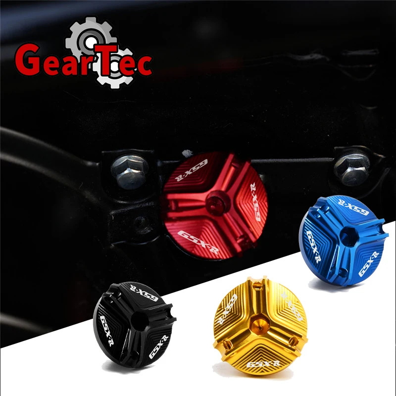 

Для Suzuki GSXR GSX-R 600 750 1000 1000R/X Gsx-r1000 2003-2021 аксессуары для мотоциклов CNC Масляный Фильтр Крышка крышки винта