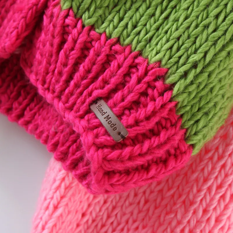 

Loose Women Knitted Cardigans Oversized Lantern Sleeve Crochet Jumper Winter Female Knitting Cardigan Coats