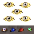 Лампа-вспышка в форме рыбы, яркий дисплей светодиодный светодиодсветодиодный лампа, подводная лампа в форме глаза, инструмент для рыбы