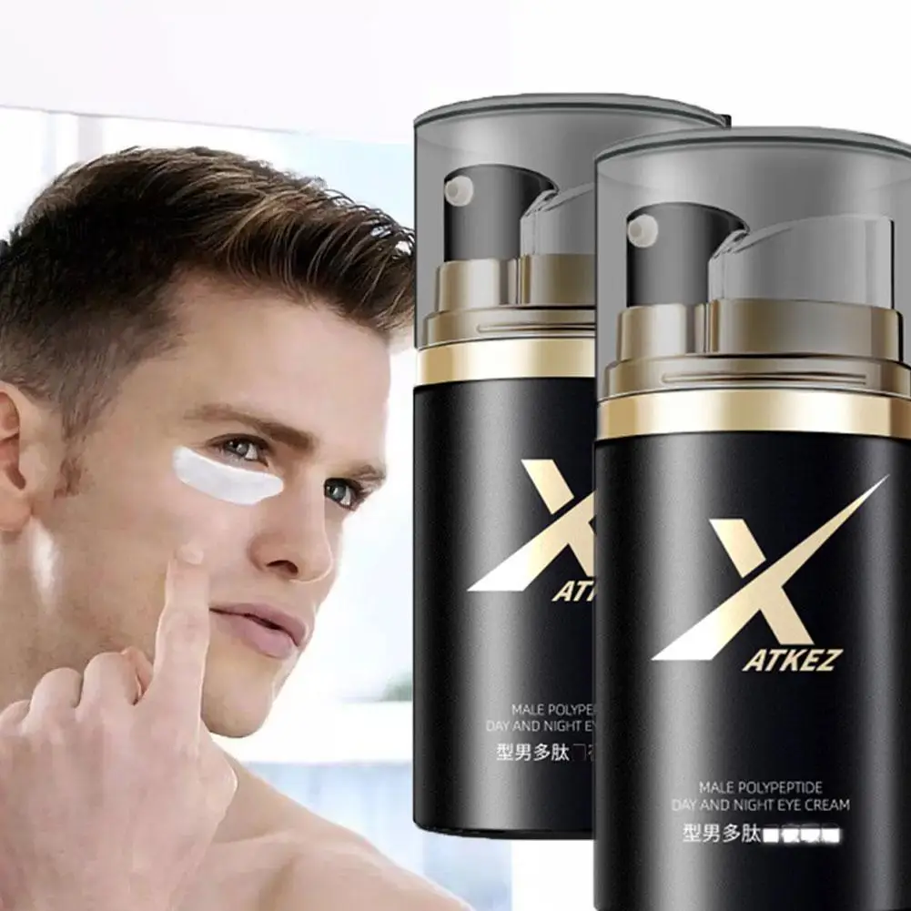 

20G Men Day and Night Anti Firming Eye Cream Skin Care Black Eye Puffiness Fine Lines Wrinkles Face Care Product Face Ca