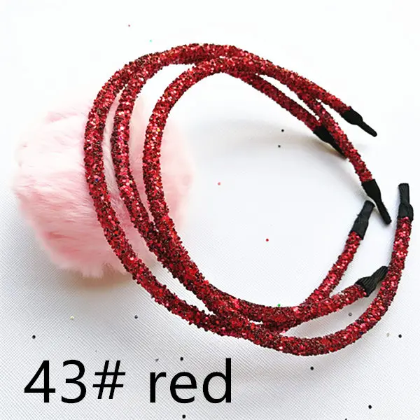 Оптовая Продажа 1000 шт. микс модных девочек блеск лентой блестящие плиссированные