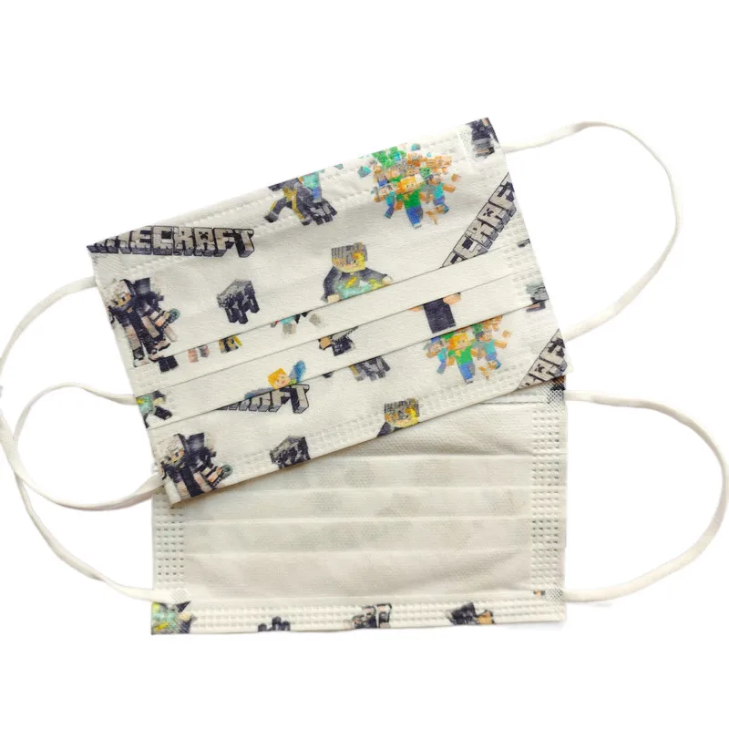 Детская маска Roblox модная игра Мультяшные маски для рта фильтры против пыли