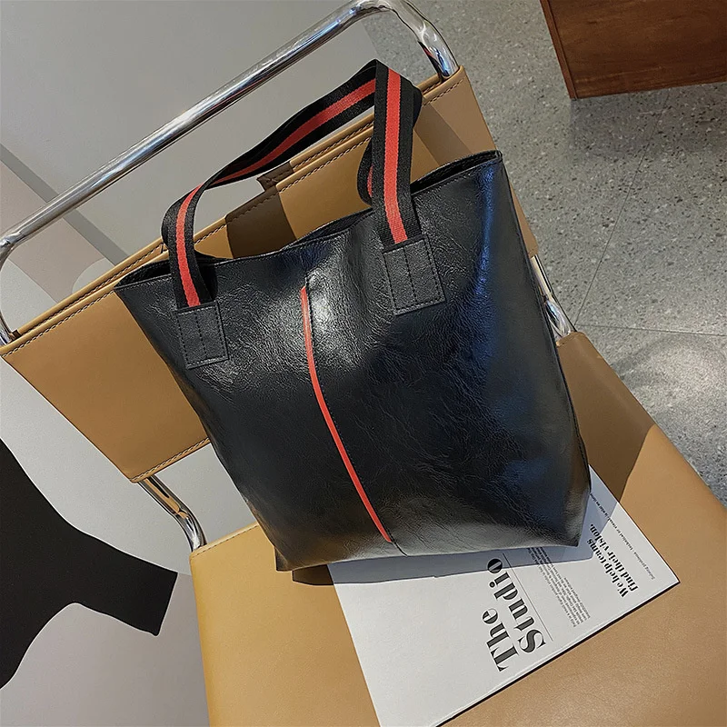 

Новая простая вместительная сумка-мессенджер через плечо из мягкой искусственной кожи, Студенческая вечерние чная сумка