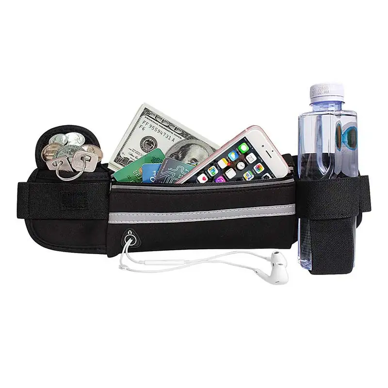 

2020 New Sports Running Waist Pocket Portable Waterproof Cycling Bum Bag Outdoor Phone Anti-theft Pack Belt Bags