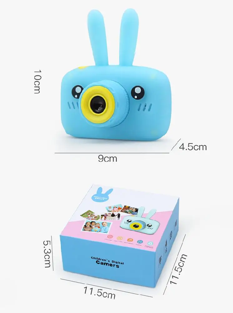 

Kuulee Camera Children HD Digital Camera X1 Cartoon Camera Portable SLR Toy Gift High Quality Child Interesting Toys 2019