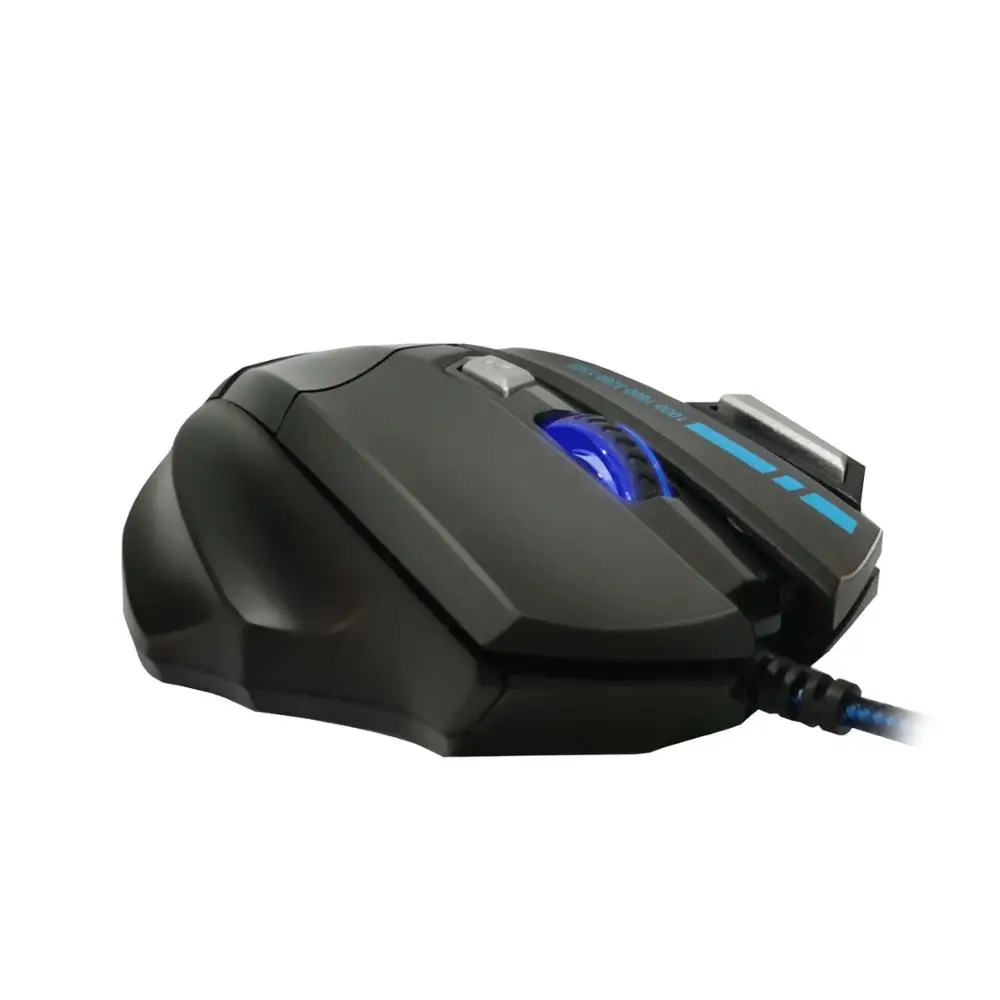 Проводная игровая мышь 7 клавиш 7 уровней 6800 dpi оптическая мышь игровая компьютерная мышь светодиодный свет большая мышь для ПК для игры в войнушки