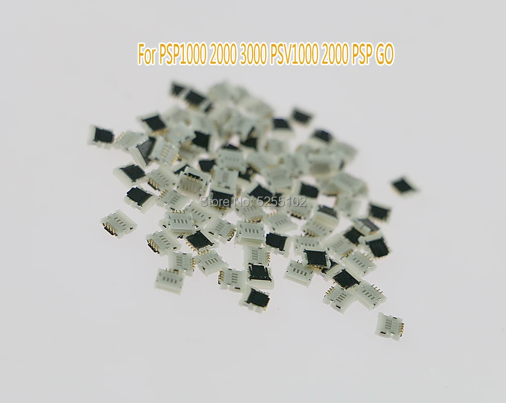 100 шт. Разъем питания с подсветкой LR кнопочный разъем для psp1000 2000 3000 psvita1000 psp go |