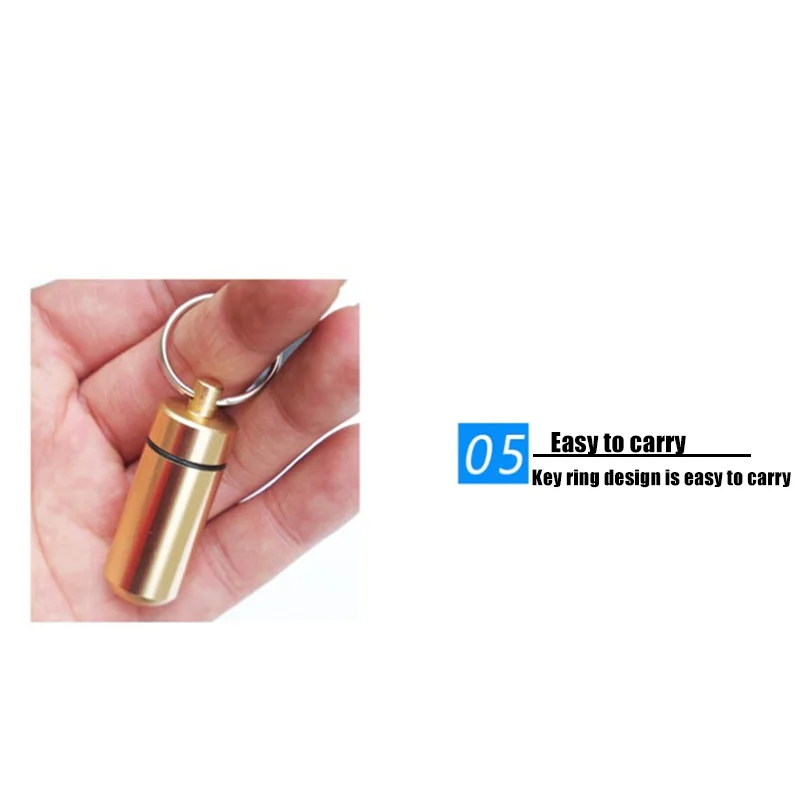 2 шт. компактный контейнер для хранения лекарств | Спорт и развлечения