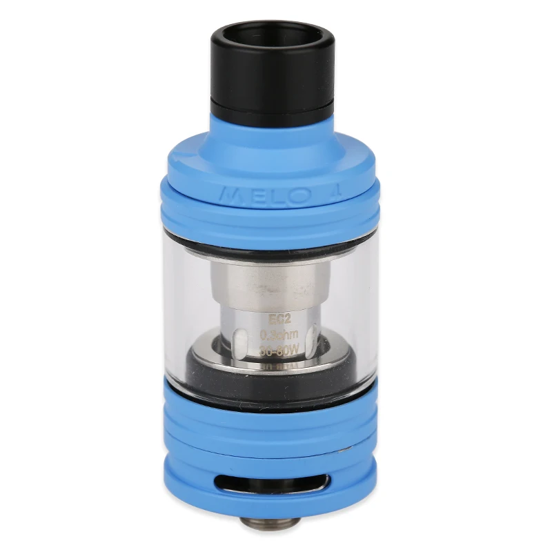 Синий Распылитель Eleaf Melo 4 2 мл D22 22 мм и 4,5 мл D25 25 мм резервуар и EC2 катушка подходит для Eleaf iKuun I200 MOD Vape Танк vs Cubis Pro - Цвет: Синий