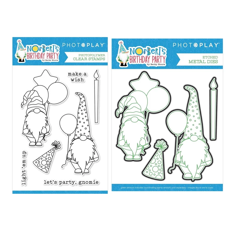 CH 2020 Новое поступление NORBERT'S день рождения штамповочный Набор металлические