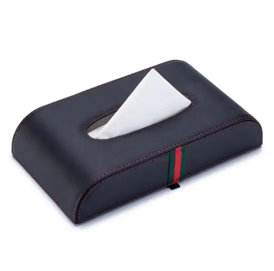 Коробка для салфеток из искусственной кожи автомобильный держатель коробка