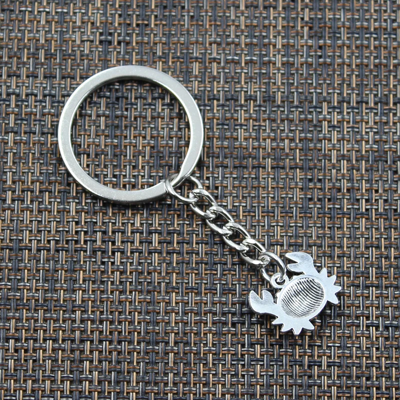 Заводская цена краб кулон брелок металлическая цепочка серебряный цвет мужской