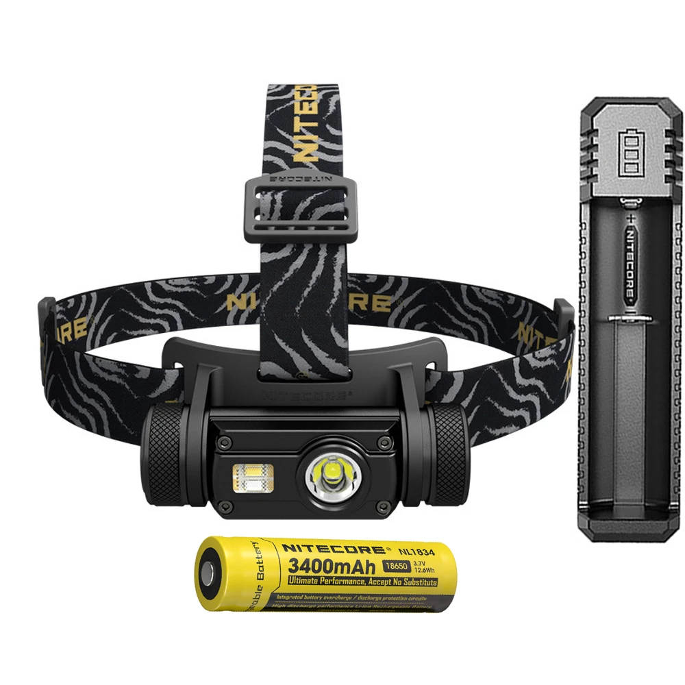 Налобный фонарь NITECORE HC65 USB с аккумулятором 1000 мА · ч | Лампы и освещение