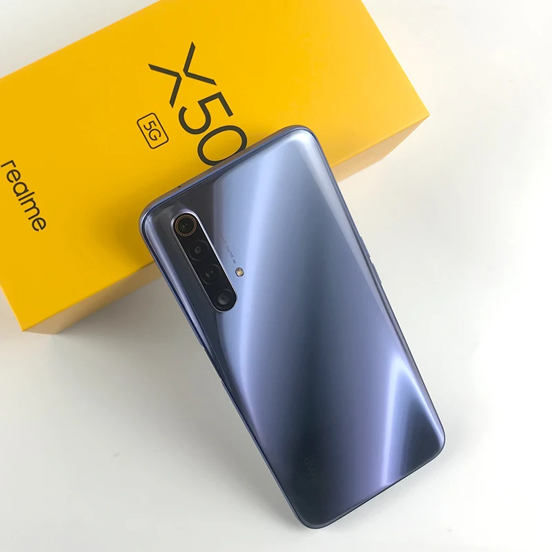 Realme X50 X 50 5G 8GB 128GB 6 57 ''мобильный телефон Snapdragon 765G Восьмиядерный 64MP