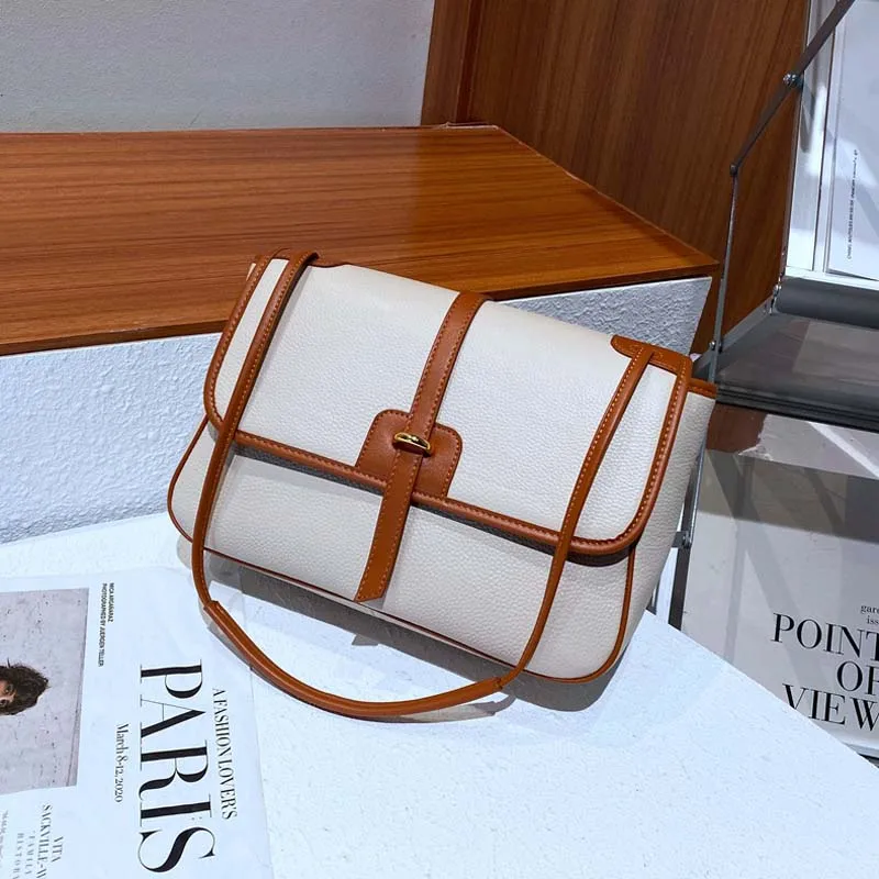 

Leather HandBags 2021 New Trend Fashion Messenger Shoulder Bag luxury handbag designer handbags high quality small square bag
