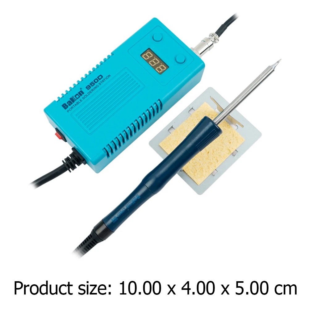 

BK950D Real 50W Mini Electric Digital Soldering Station with T13 Welding Iron Tips PCB Circuit Boards Soldering