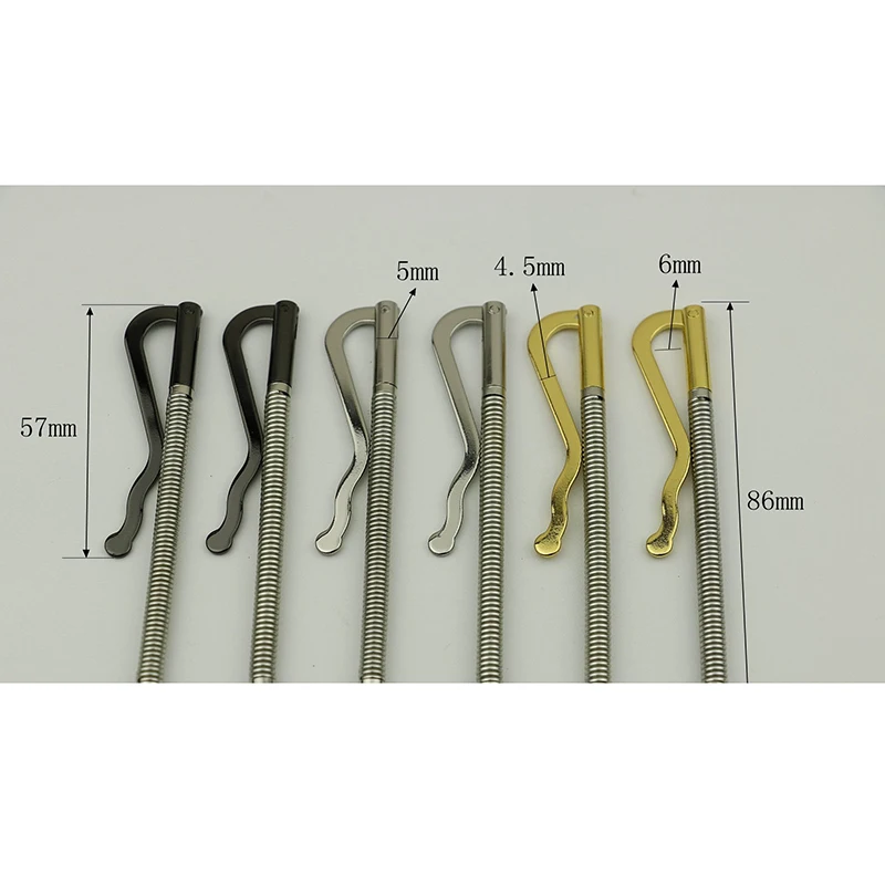 85 мм 3 цвета металлические двойные деньги пружинный зажим бумажник заменить