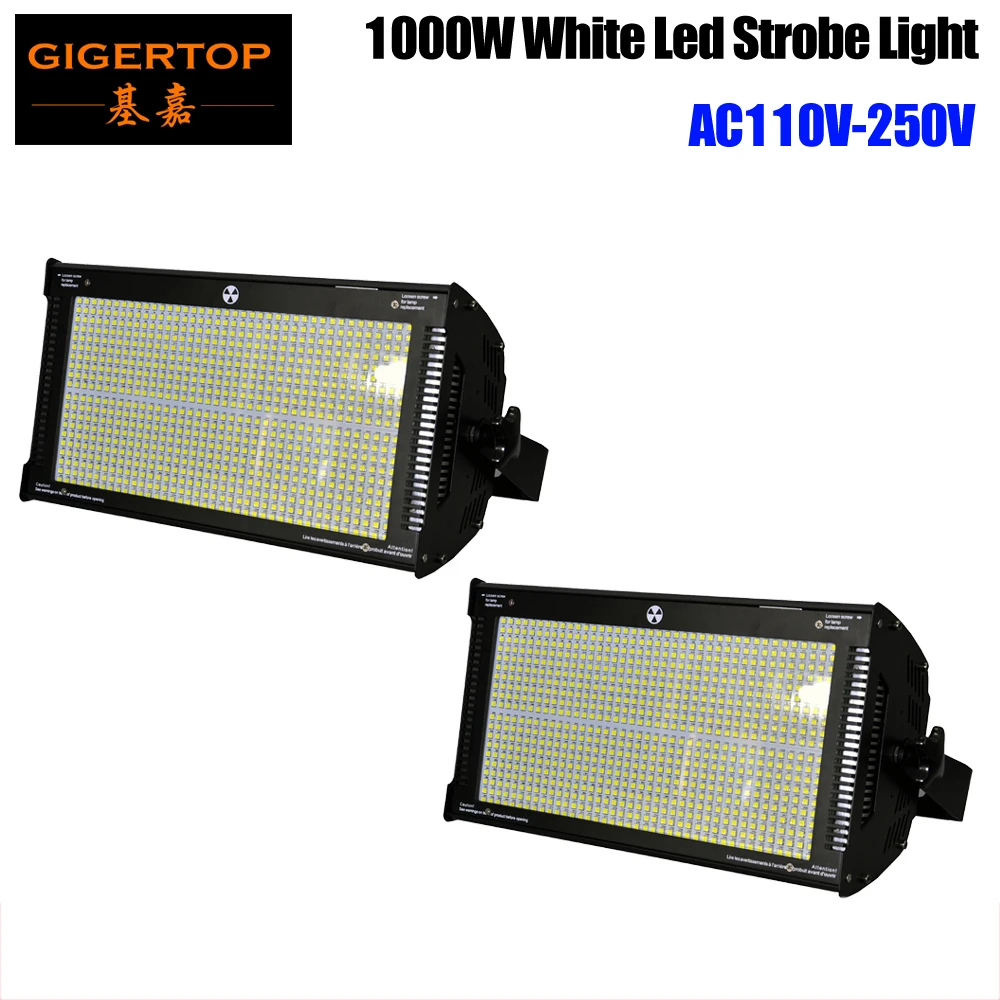 Светодиодный стробоскоп TIPTOP 1000 Вт 2 шт. 5050 SMD белый 3 канала|strobe light|1000w strobe lighttiptop