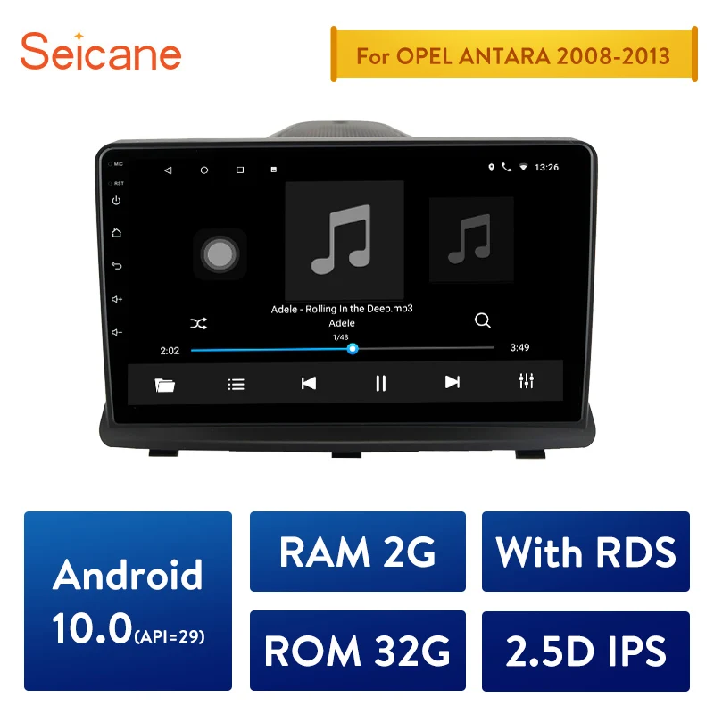 

For OPEL ANTARA 2008 2009 2010 2011 2012 2013 Android 10.0 2DIN 2.5D IPS 2+32G Car Head Unit Radio Audio GPS Multimedia Player
