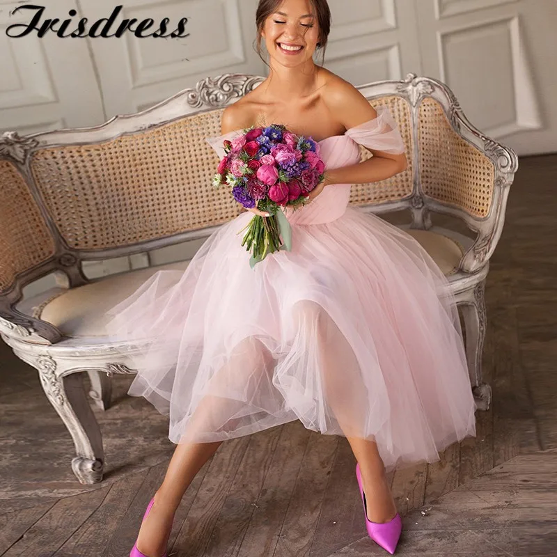 Очаровательные розовые платья для подружек невесты Длинное Элегантное платье