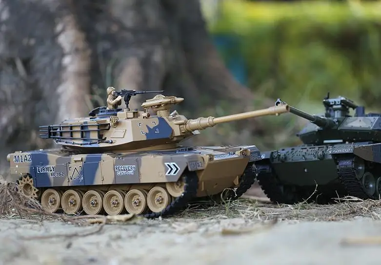 1:18 весы US M1A2 модельные танки 2 4 ГГц дистанционный пульт rc батальон Танк страйкбол