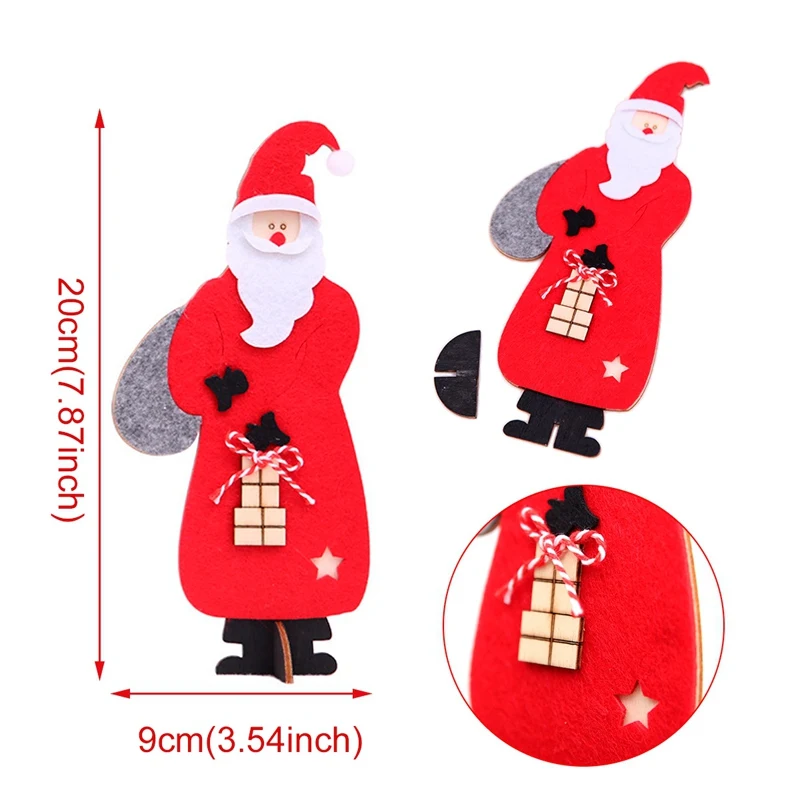 Huiran Merry Christmas, Санта-Клаус, лося, украшения, деревянные елки, украшения для дома,, Рождественский Декор, подарок на год