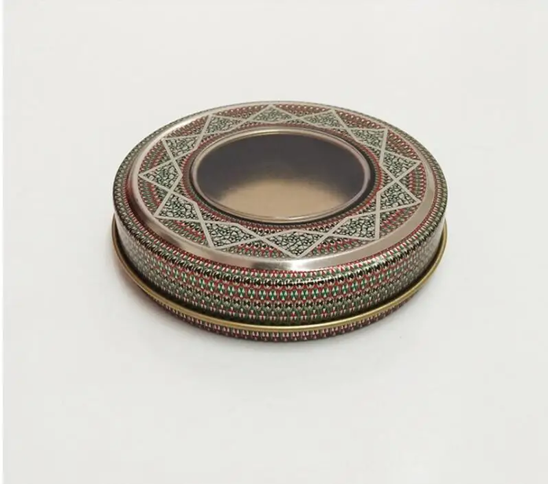 

Size:92x20mm saffron tin box for 3-5 saffron packing box tin box with pvc window 100pcs/lot