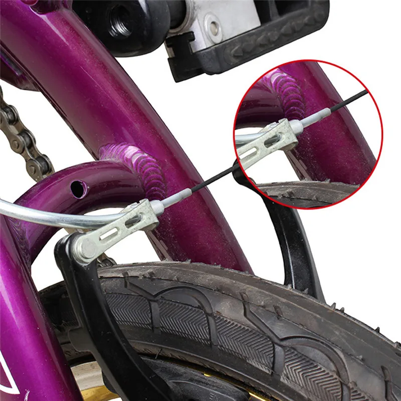 10 шт./партия Велосипедный тормозной кабель V торможение гибкий провод из