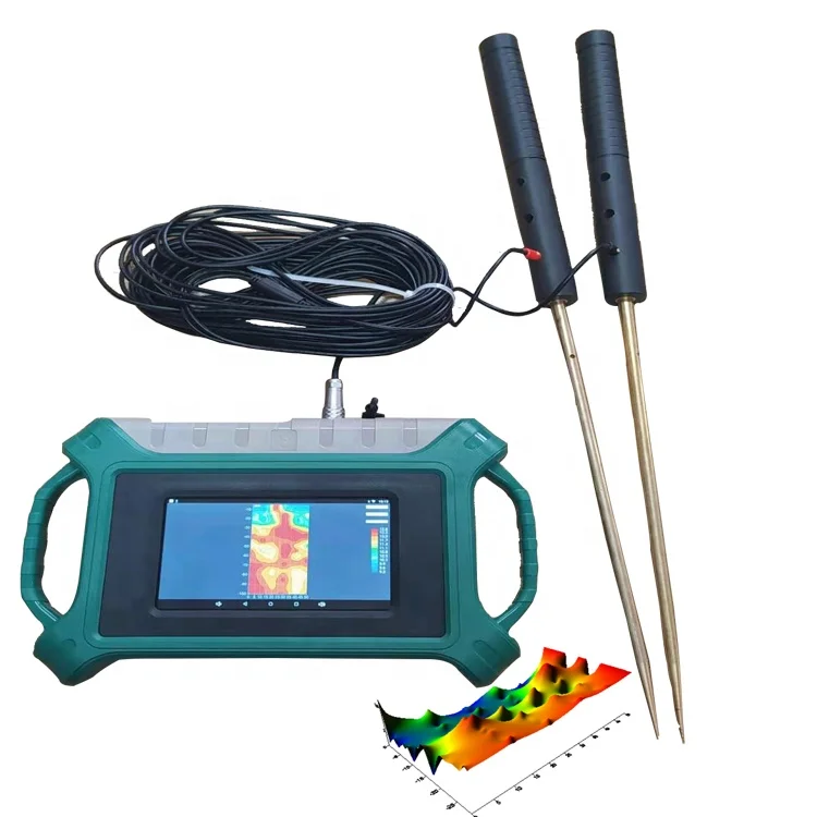 

Whole sale ADMT-300S-X Touch Screen underground water detection 300m deep ground water detector