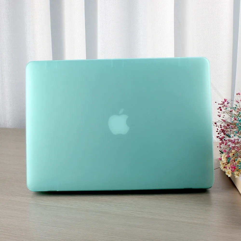 Прорезиненный пластиковый жесткий чехол для Apple MacBook 13 Air A1932 / 15 Touch Bar A2159 A1989 A1990 13Air