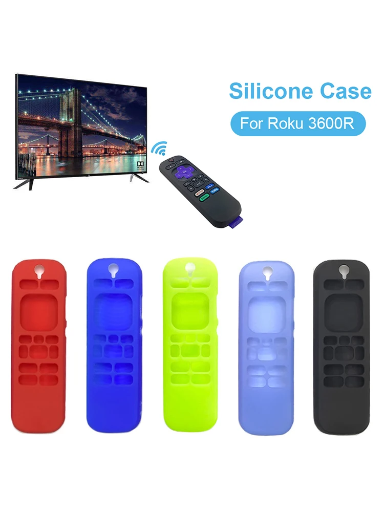 Новый защитный силиконовый чехол для Roku 3600R TCLRoku3600R RCAL7R 3921 3800 3810 ударопрочный