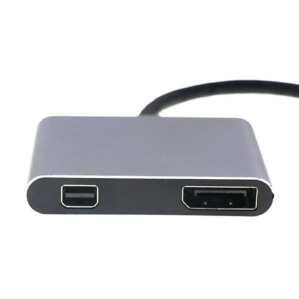 

2 In 1 USB HUB Type C To DP MINI DP 4K 2k/HDMI-compatible VGA Docking Station Adapter For Laptop PC For Phone MacBook