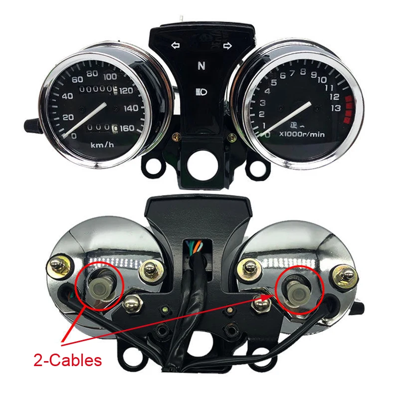 Запчасти для мотоциклов Тахометр Honda CM125 V MEN SDH125 125cc 1 2 кабелей тахометр измеритель
