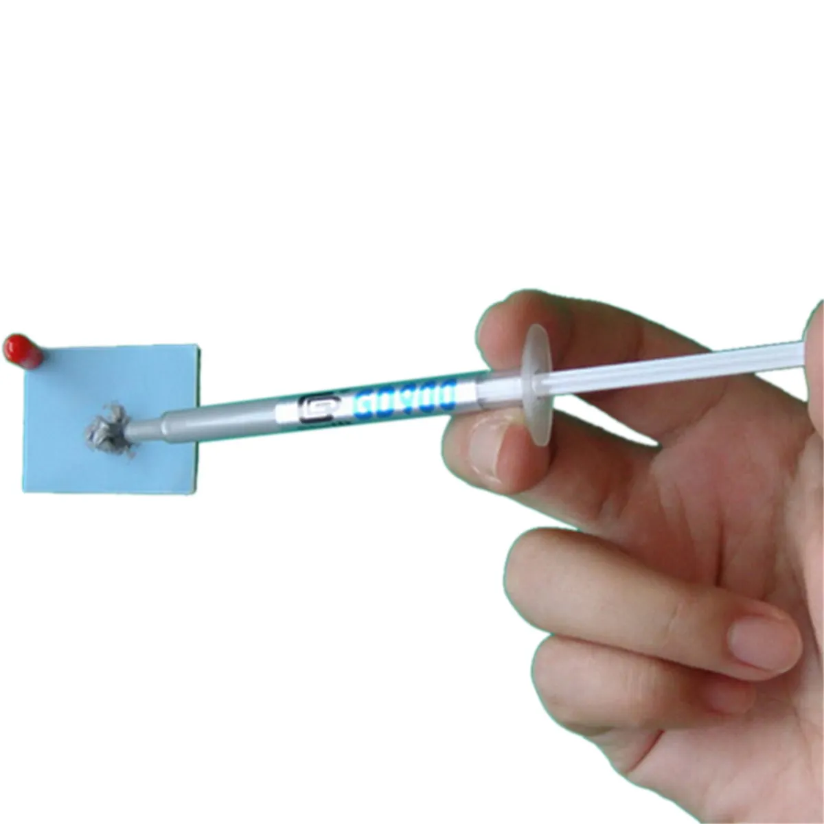 Серая термопроводящая паста GD900 силиконовая штукатурка теплоотводящая смесь