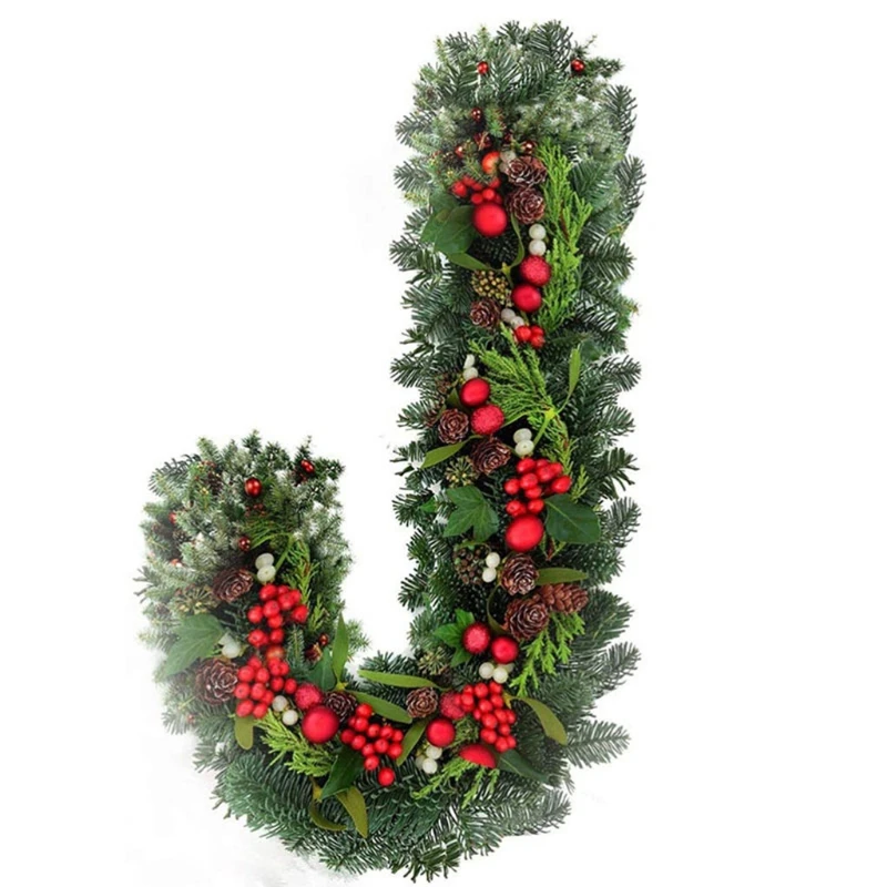 1 шт. металлические цветочные кольца Рождественский венок из тростника рамка J с