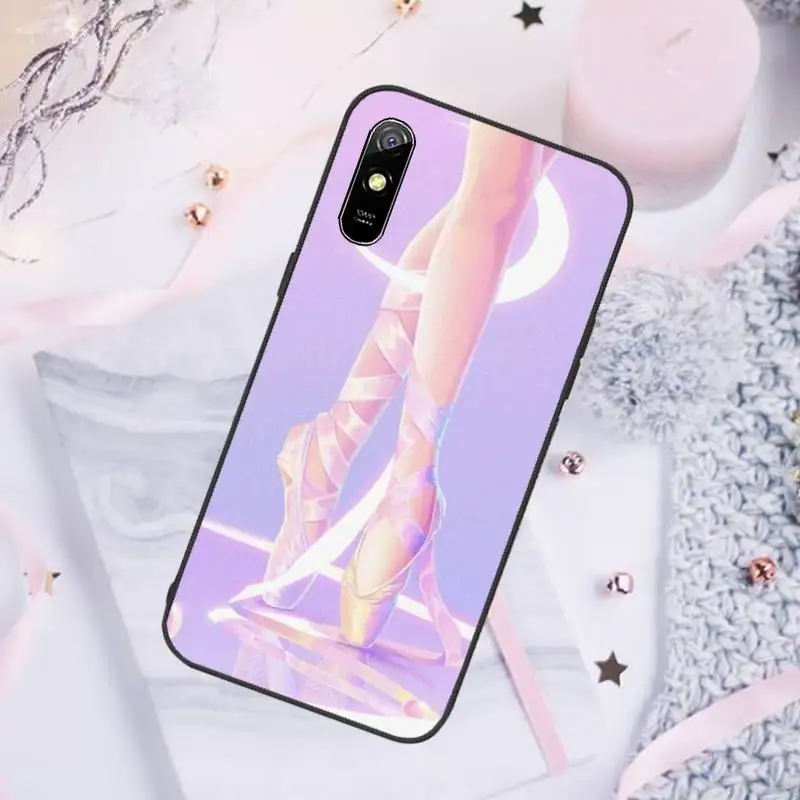 Чехол для телефона с балериной танцевальной девушкой Xiaomi Mi Redmi Note 8T 9T 9S 9A 10 7 8 9 Lite pro