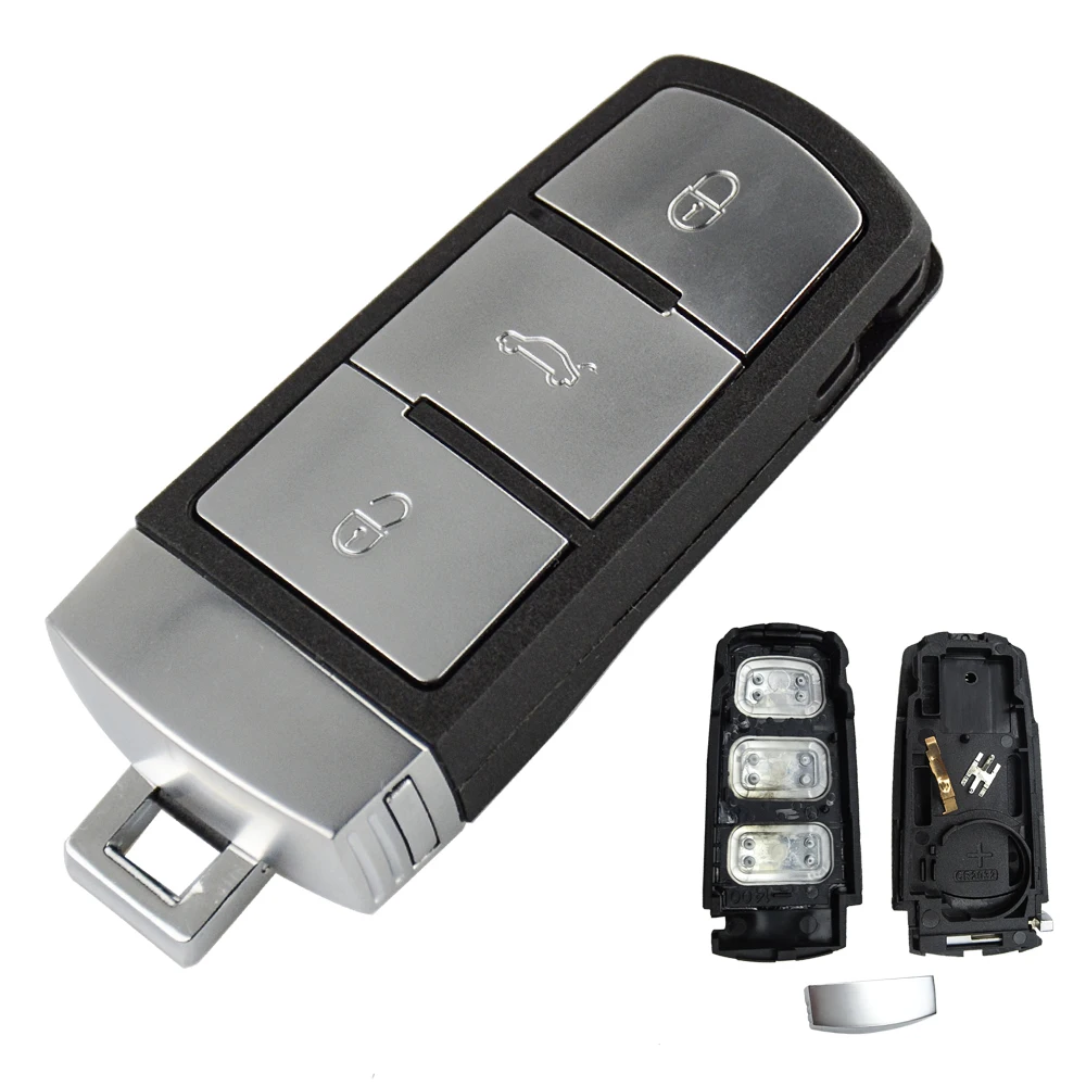 OkeyTech 3/4Buttons Replacement Remote Key Car Shell Case Fob For VW Passat B6 3C B7 Magotan CC 3C0 959 752 BA AD | Автомобили и