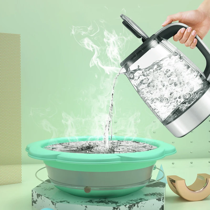 Складной умывальник для малышей портативный утепленный Домашний Детский