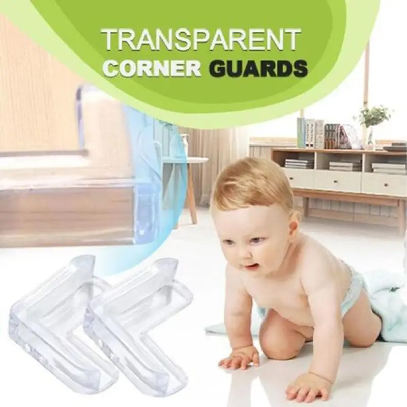

Transparent Corner Guards 20pcs Children Security Baby Safety Table Edge Corner Protector Anti-Collision Angle Protection Cover